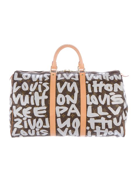 louis vuitton graffiti keepall replica|louis vuitton keepall purse.